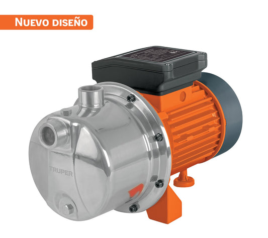 Bomba tipo jet, cabezal de acero inoxidable,1-1/2 HP, TRUPER