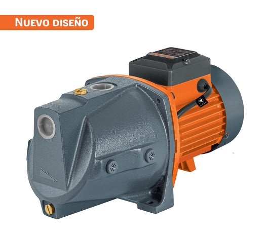 Bomba tipo jet, cabezal de hierro, 1 HP, TRUPER