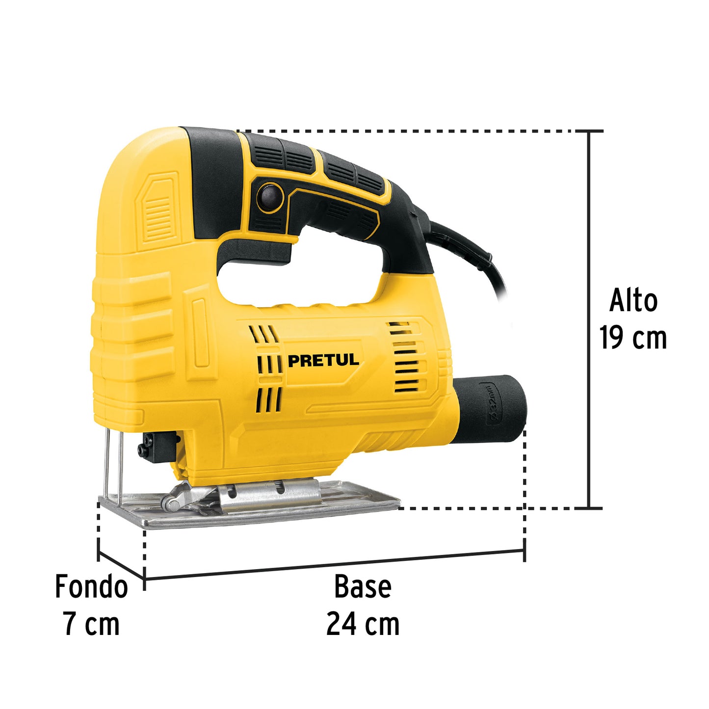 Sierra caladora, 400 W pretul