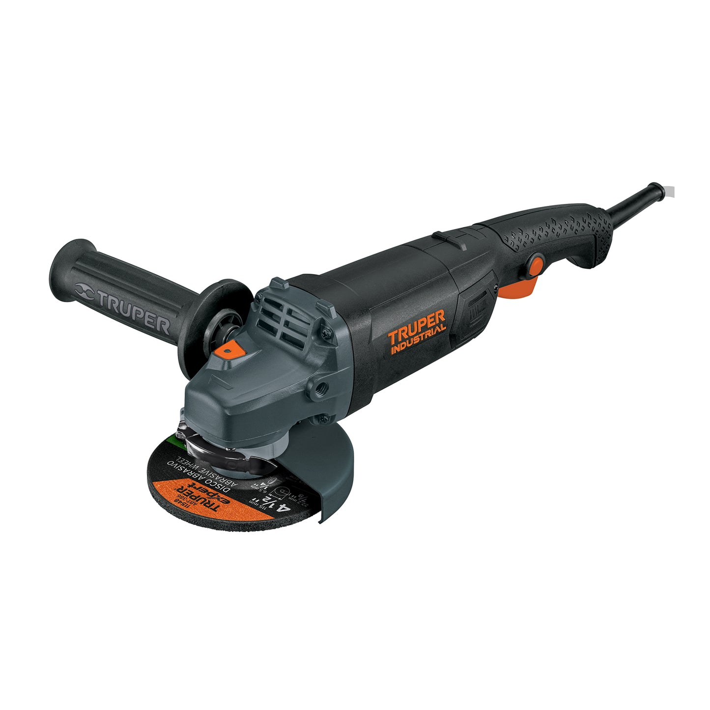Esmeriladora 4 1/2 pulg, 1,250 W truper industrial