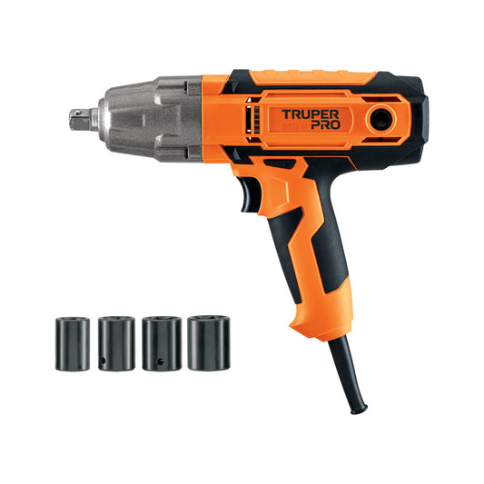 Llave de impacto 1/2 pulg, 550 W truper pro