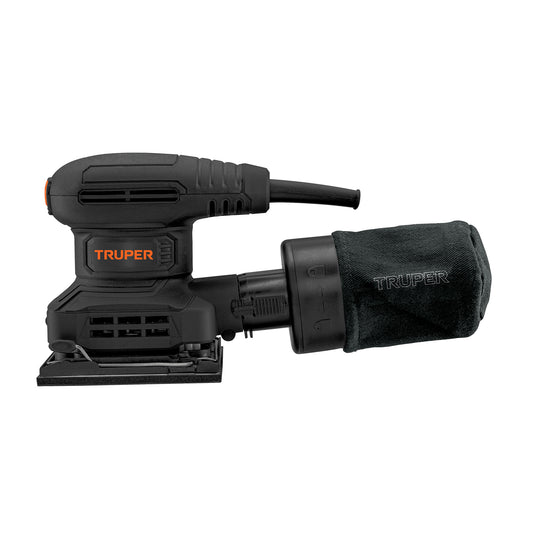 Lijadora orbital 1/4 de hoja, 300 W truper industrial