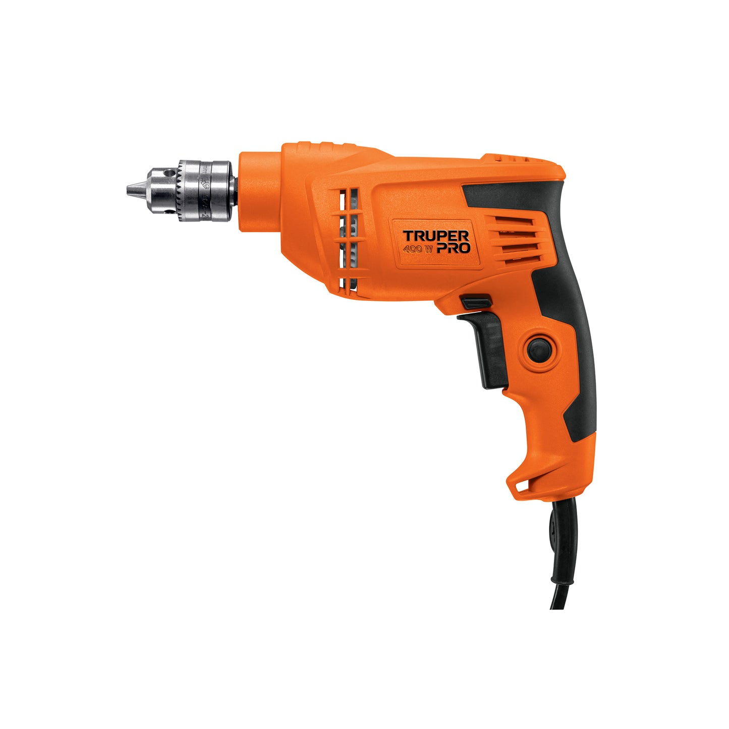 Taladro 400 W, 3/8 pulg truper pro